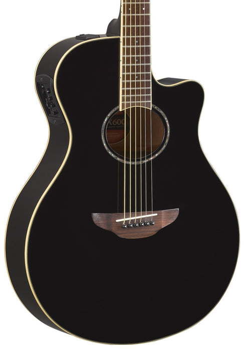 Yamaha APX600 BL Acoustic Electric Guitar, Black
