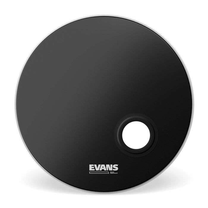 Evans BD22REMAD 22 Inch EMAD Resonant Drumhead, Black