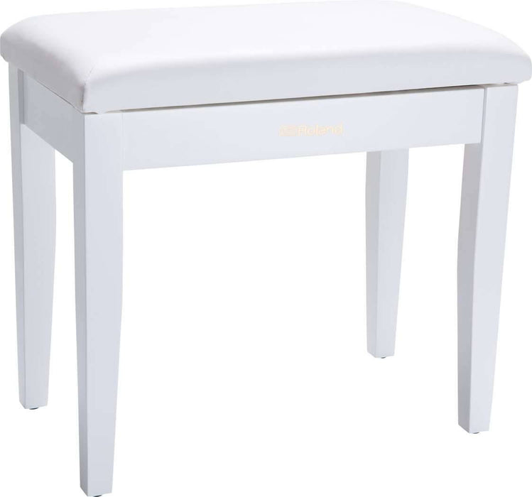 Roland RPB-100WH Piano Bench, White, w/storage