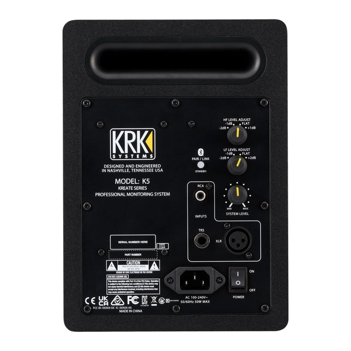 KRK Kreate 5 Studio Reference Monitor (Single)
