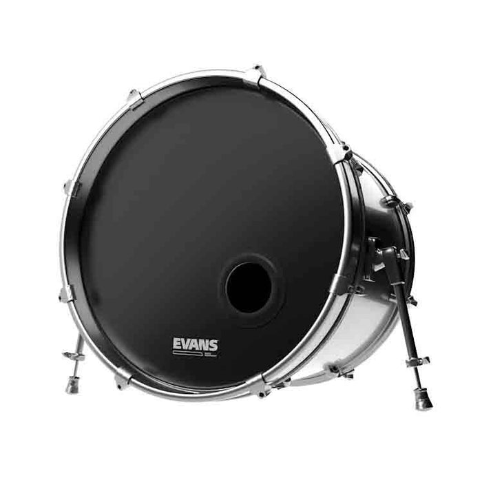 Evans BD22REMAD 22 Inch EMAD Resonant Drumhead, Black