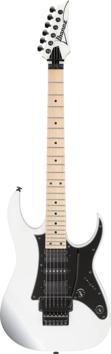 Ibanez RG550WHF Genesis Collection RG Series 6-String Electric Guitar, White Flat