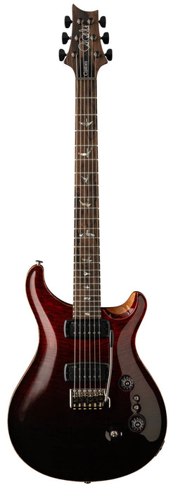 PRS Custom 24-08 Mango Top Limited Edition Electric Guitar w/Hardshell Case, Fire Red/Grey Black Fade