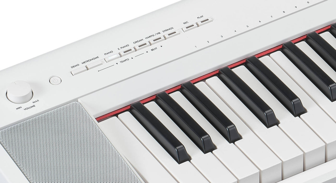 Yamaha NP35 Piaggero 76-Keys Portable Keyboard - White