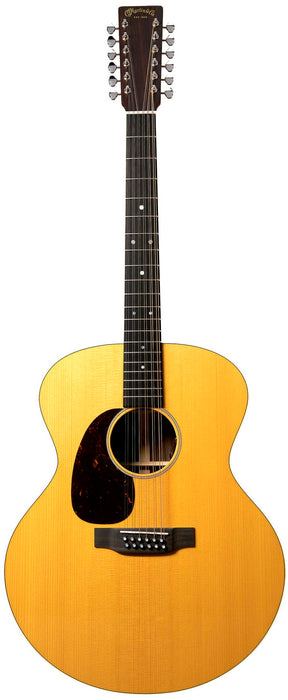 Martin Left-Handed Acoustic Guitar Grand J-16E 12 String w/Softshell