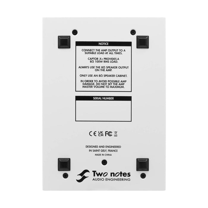 Two Notes 8 Ohm Torpedo Captor X +