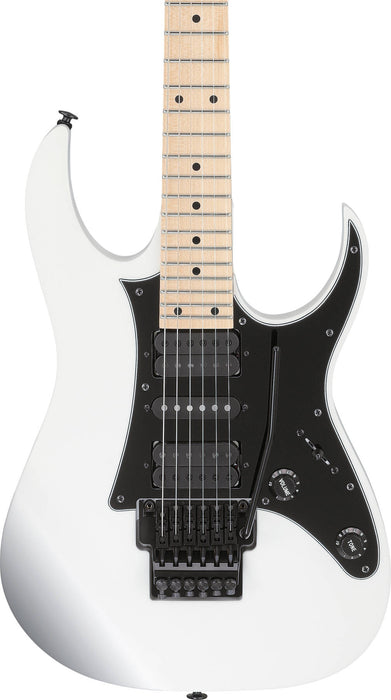 Ibanez RG550WHF Genesis Collection RG Series 6-String Electric Guitar, White Flat