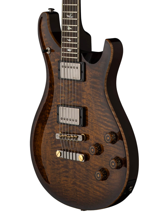 PRS McCarty 594 Mango Top Limited Edition Electric Guitar w/Hardshell Case, Black Gold Burst (Natural Binding)