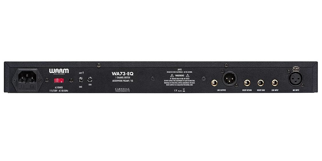 Warm Audio Single-Channel Microphone Preamplifier and Equalizer