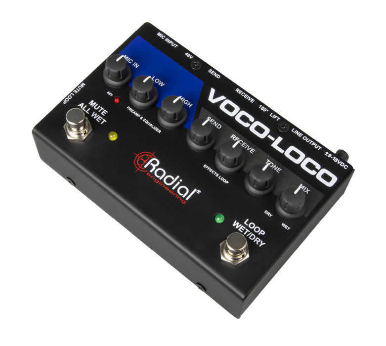 Radial Voco-Loco Mk2 Microphone Effects Switcher