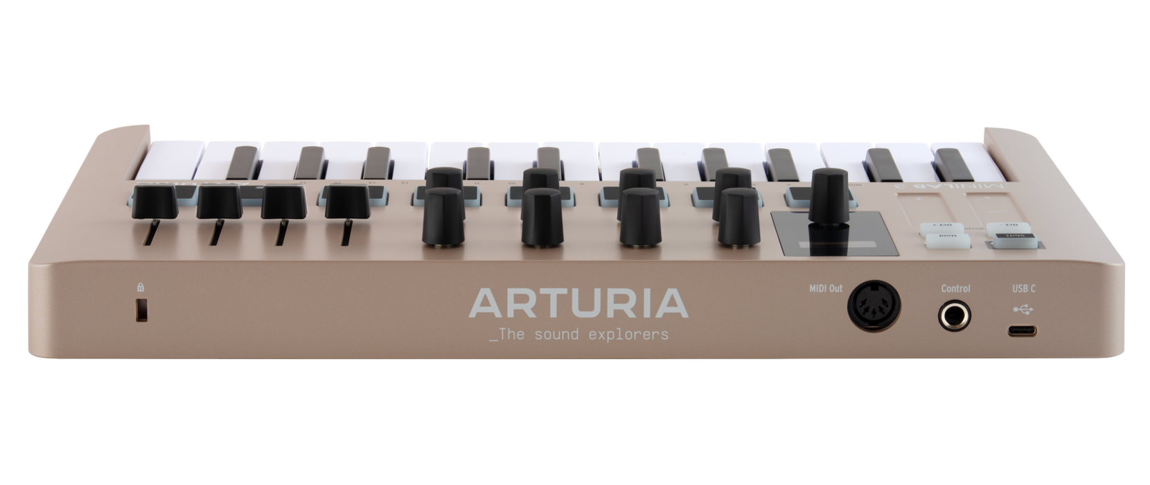 Arturia Limited Edition Portable 25-Key MIDI Controller, Champagne