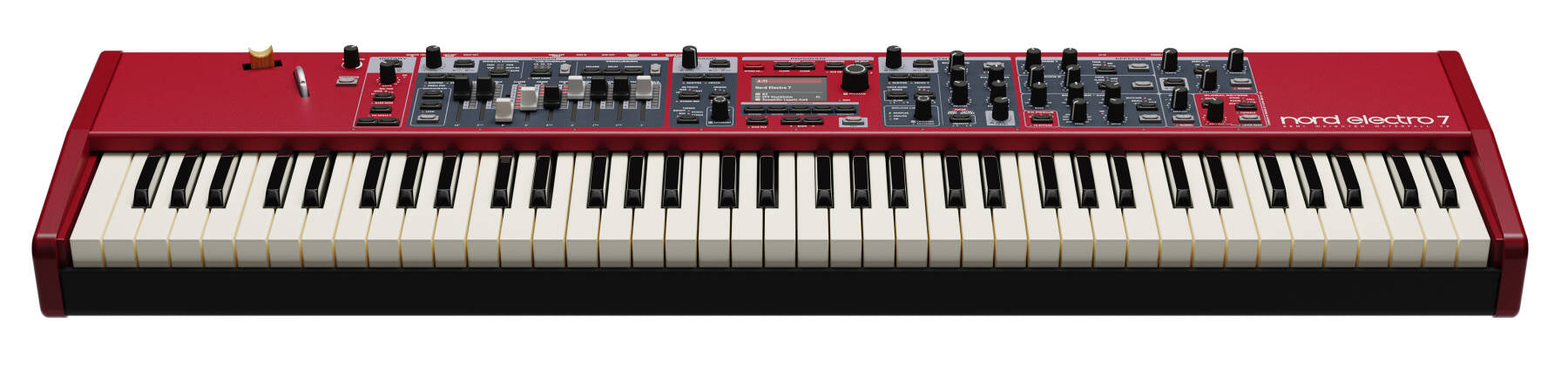 Nord Electro 7 73 avec touches cascade semi-lestées, piano de scène