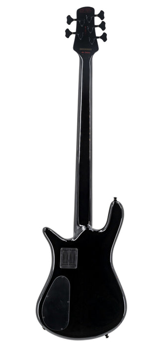 Spector Euro 5 LX Alex Webster, Solid Black with Drip Pattern