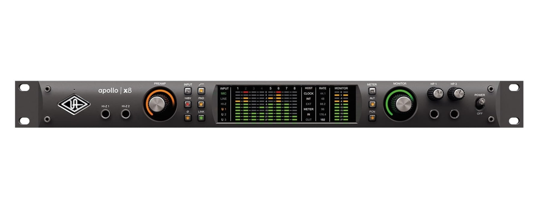 Universal Audio - Apollo X8 Rack Interface