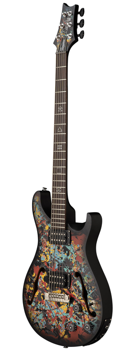 PRS SE Ed Sheeran Hollowbody Baritone Limited Edition, Comic Splash