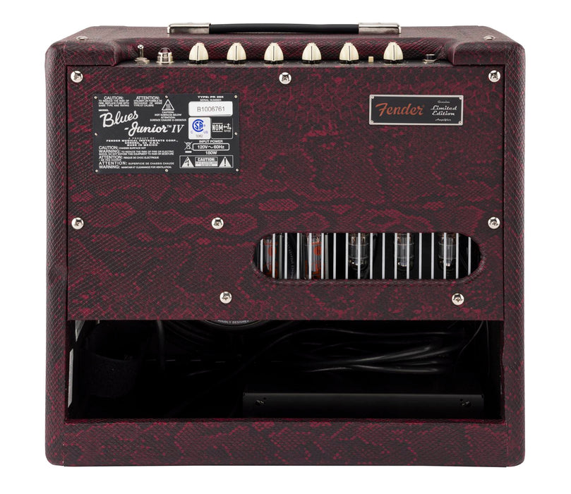 Fender FSR Blues Junior IV, Red Snakeskin Texas Heat