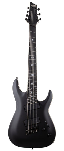 Schecter C-7 Multiscale SLS Elite Evil Twin Electric Guitar, Satin