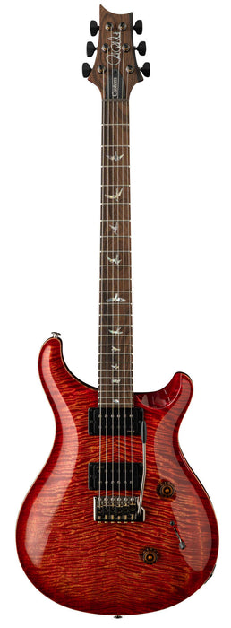 PRS Custom 24 Mango Top Limited Edition Electric Guitar w/Hardshell Case, Blood Orange
