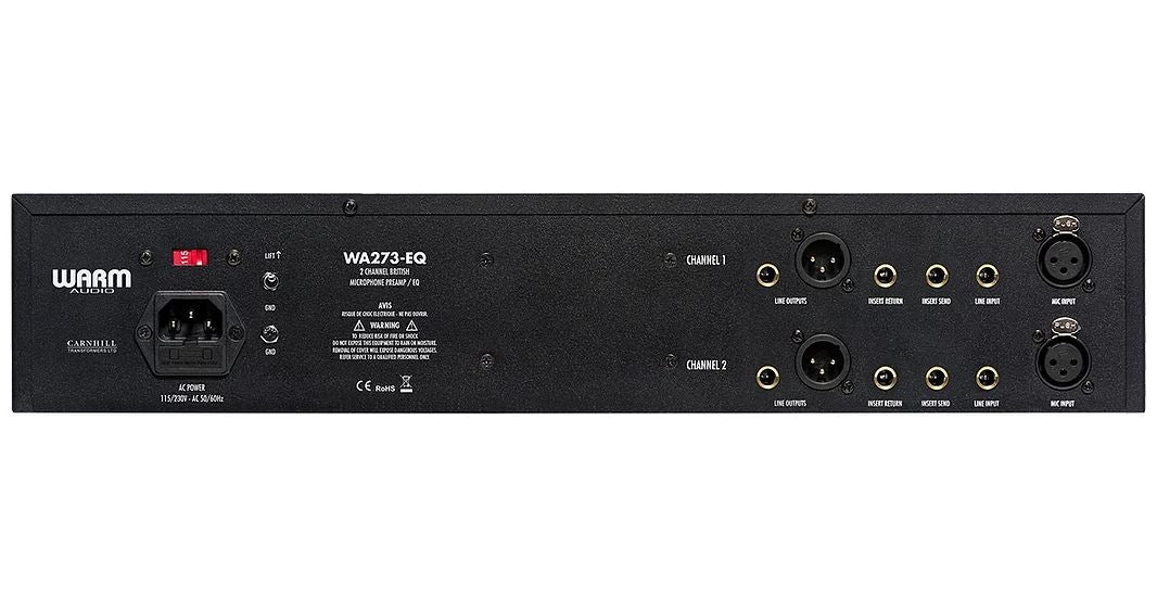 Warm Audio 2-channel Mic/Line/Instrument Preamp with 3-band EQ