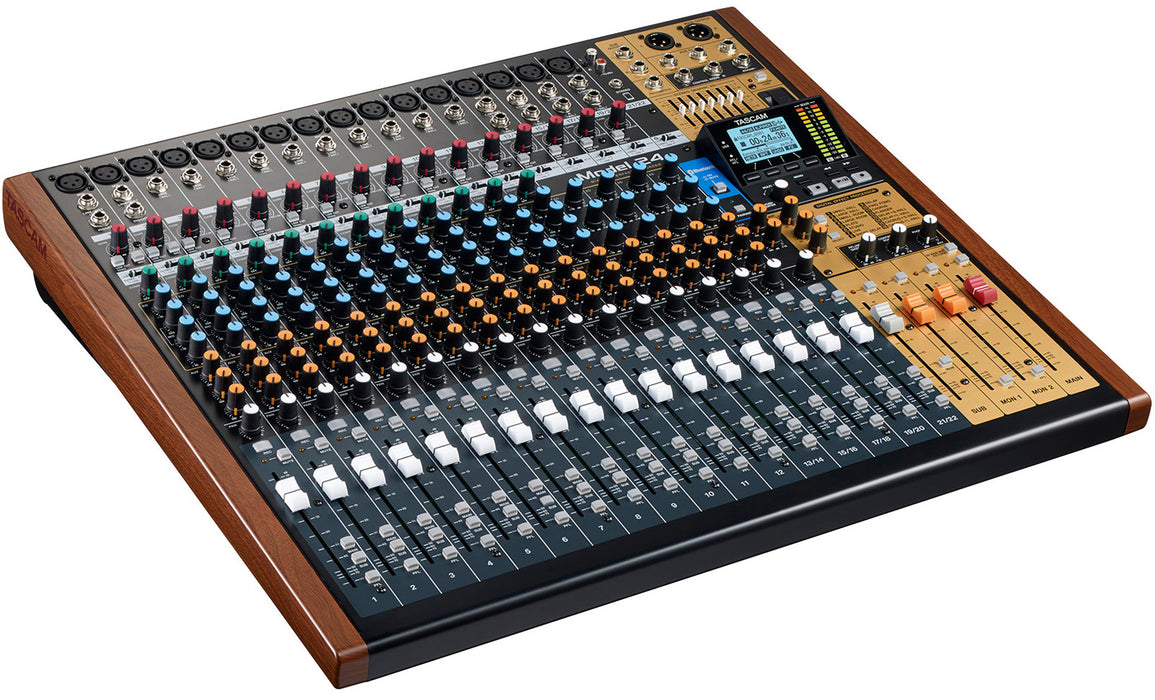 Tascam Model 24 Multitrack Recorder w/Integrated USB Audio Interface and Analog Mixer