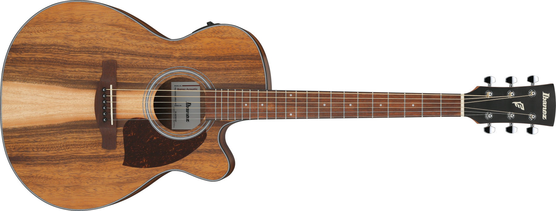 Ibanez PC50WSCEOPB Acoustic Electric Guitar, Open Pore Brown