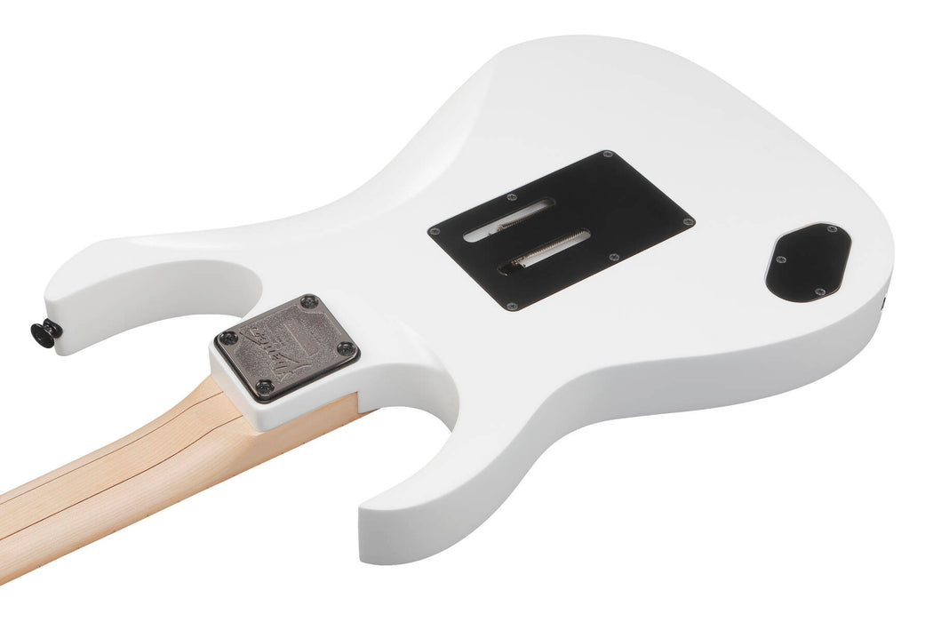 Ibanez RG550WHF Genesis Collection RG Series 6-String Electric Guitar, White Flat