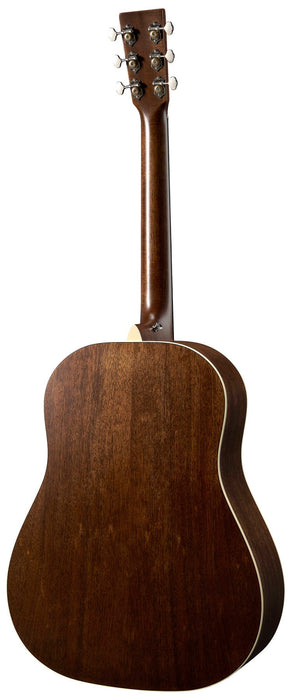 Martin Left-Handed Acoustic Guitar DSS-16E, Black Smoke w/Softshell