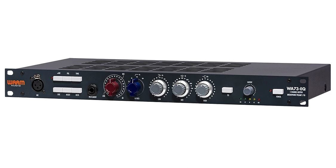 Warm Audio Single-Channel Microphone Preamplifier and Equalizer