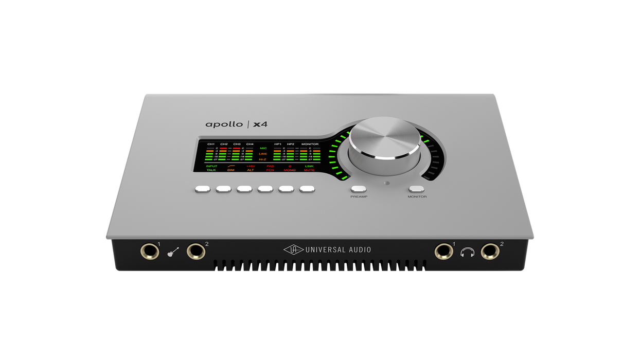 Universal Audio Apollo x4 Gen 2 Thunderbolt Audio Interface - Studio+ Edition