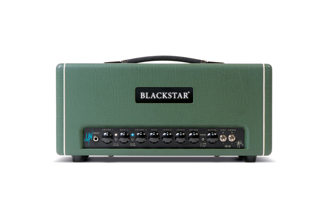 Blackstar JJN50 Jared James Nichols Guitar Amplifier Head 50W, Racing Green