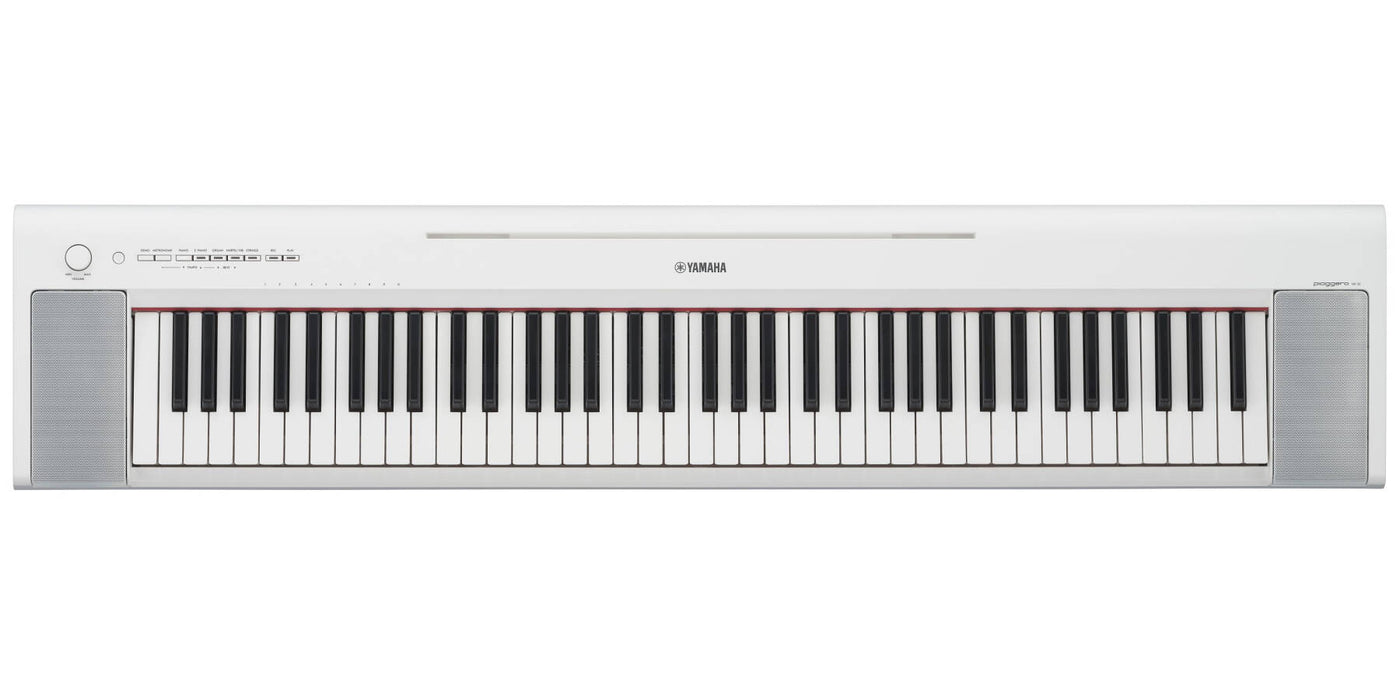 Yamaha NP35 Piaggero 76-Keys Portable Keyboard - White