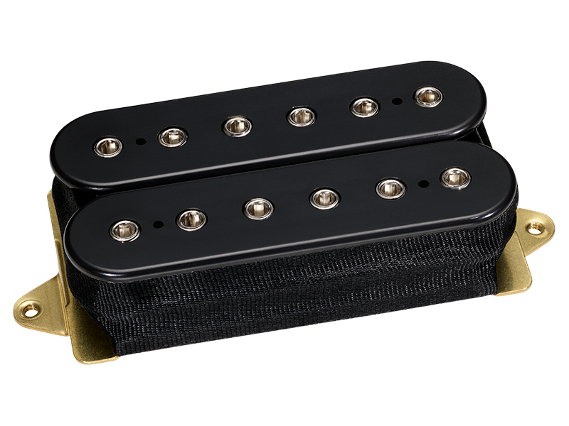 DiMarzio Super Distortion Humbucker - Black With Nickel Poles