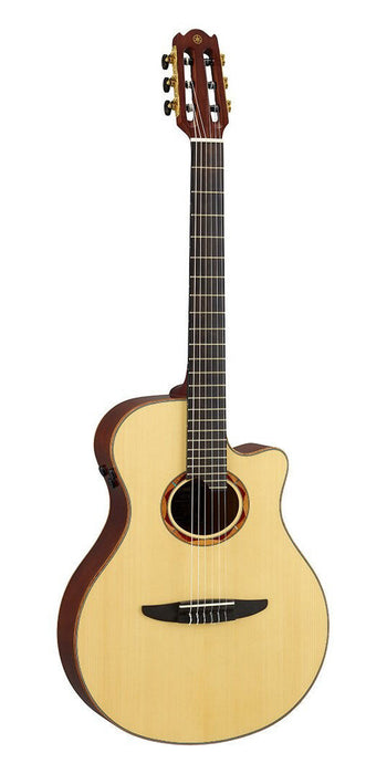 Yamaha NTX5 Nylon Acoustic-Electric Guitar, Cutaway, Pickup, Natural