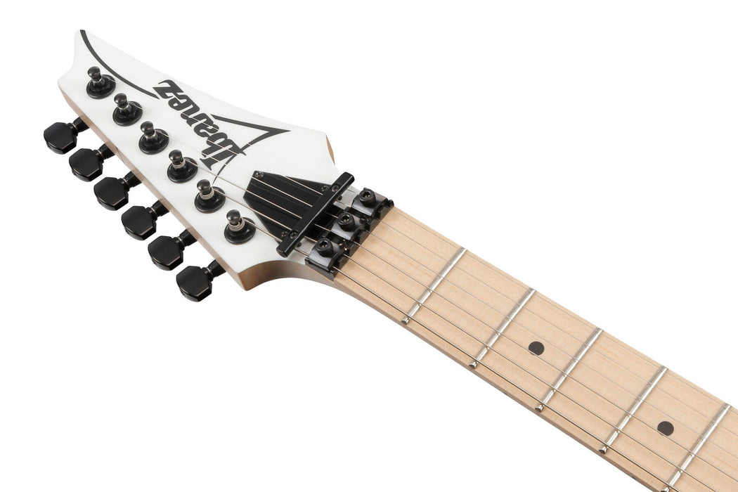 Ibanez RG550WHF Genesis Collection RG Series 6-String Electric Guitar, White Flat