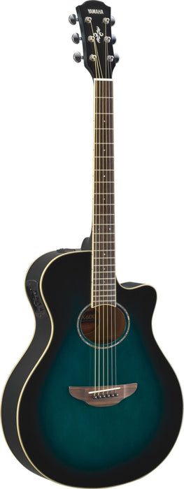 Yamaha APX600 Acoustic Electric Guitar, Oriental Blue Burst
