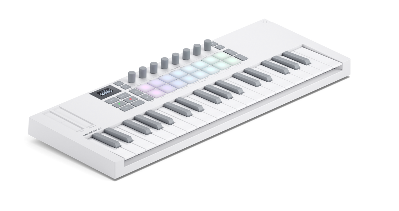 Novation 4Th Gen Compact 37-Key MIDI Keyboard, White
