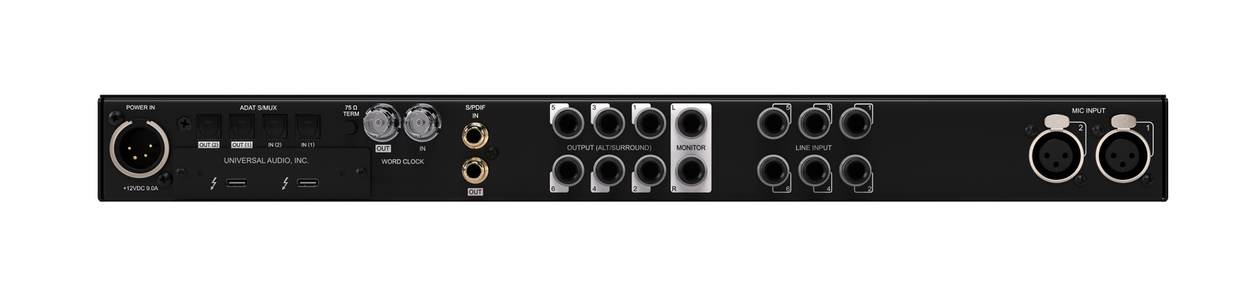 Universal Audio Apollo x6 Gen 2 Thunderbolt Audio Interface - Studio+