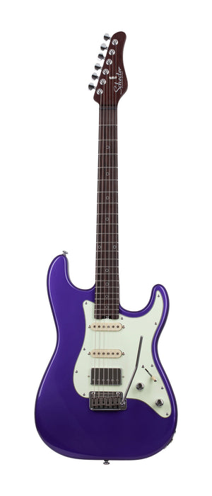 Schecter Nick Johnston Traditional 10th Anniversary HSS Electric Guitar, Atomic Violet