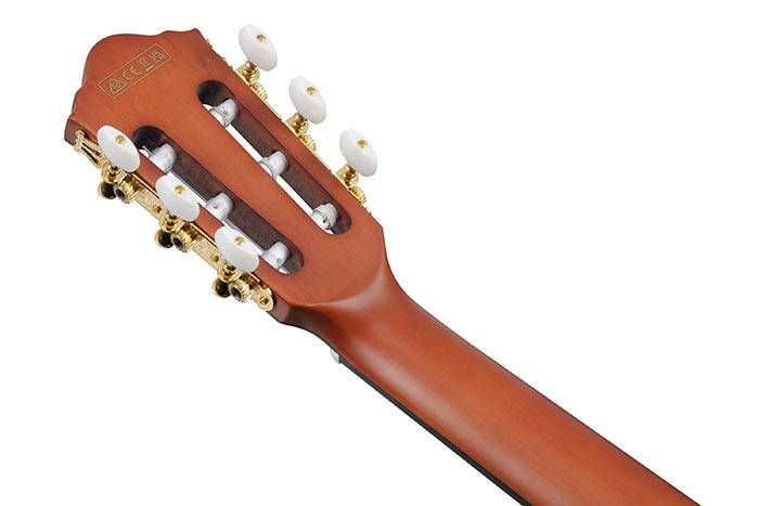 Ibanez Thinline Nylon Acoustic-Electric Guitar Brown Sunburst