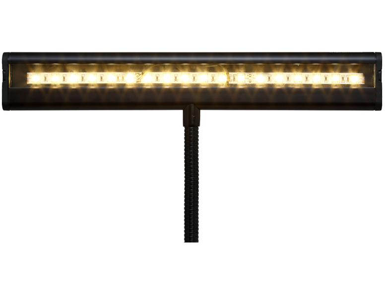 Clip-On Light with 18 LEDs, metal housing