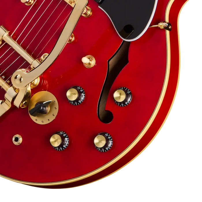 Epiphone Back to the Future ES-345 w/Hardshell Case, Cherry Red