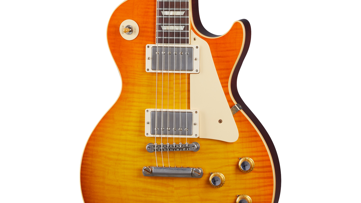Gibson Custom Shop Murphy Lab '1960 Les Paul Standard Reissue Ultra Light Aged, Orange Sunset Fade