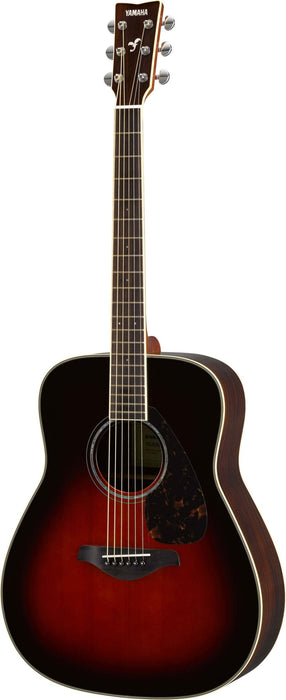 Yamaha FG830 Acoustic Guitar, Dreadnought, Tobacco Brown Sunburst