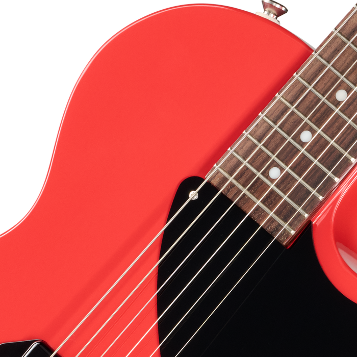 Epiphone Billie Joe Armstrong Les Paul Junior Guitare électrique avec étui rigide Rouge radiant