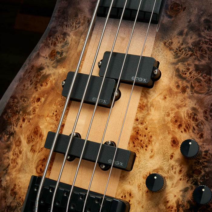 Spector Euro 5 Custom, Natural Violet Burst Gloss