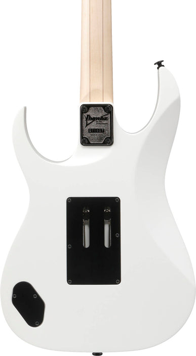 Ibanez RG550WHF Genesis Collection RG Series 6-String Electric Guitar, White Flat