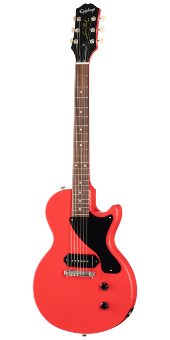 Epiphone Billie Joe Armstrong Les Paul Junior Guitare électrique avec étui rigide Rouge radiant
