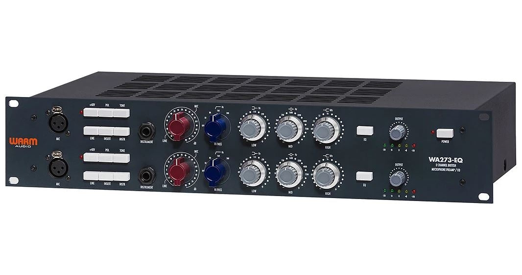 Warm Audio 2-channel Mic/Line/Instrument Preamp with 3-band EQ