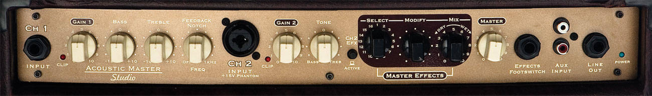 Traynor 2-Channel Compact Stereo Acoustic Guitar Amp - 65 Watts