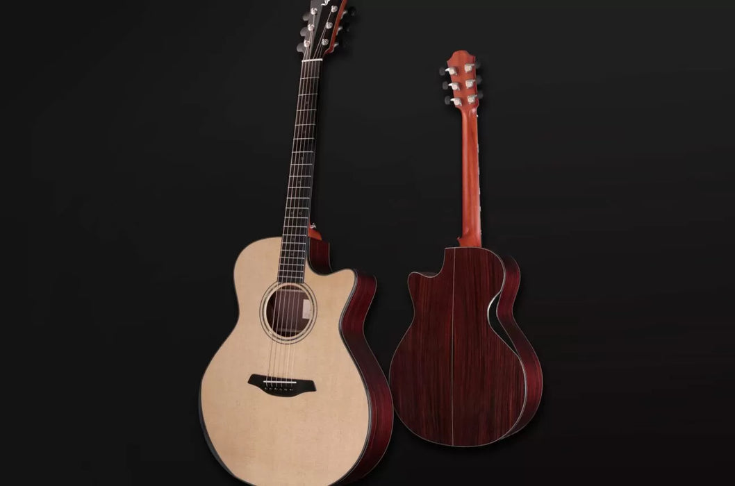 Furch Yellow Deluxe Gc-SR a, LR Baggs Anthem, Hardcase